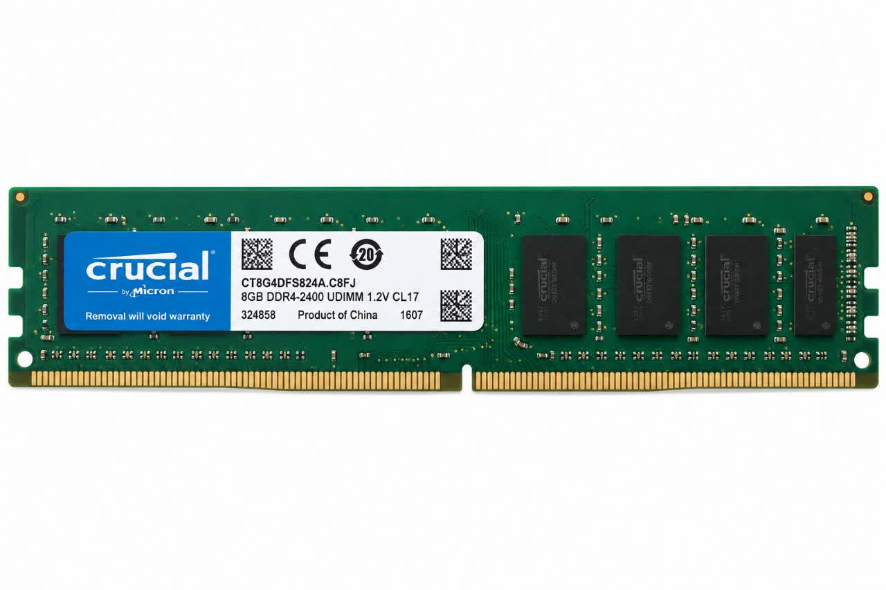 RAM CURSHIAL 8 GB 2400 DDR4